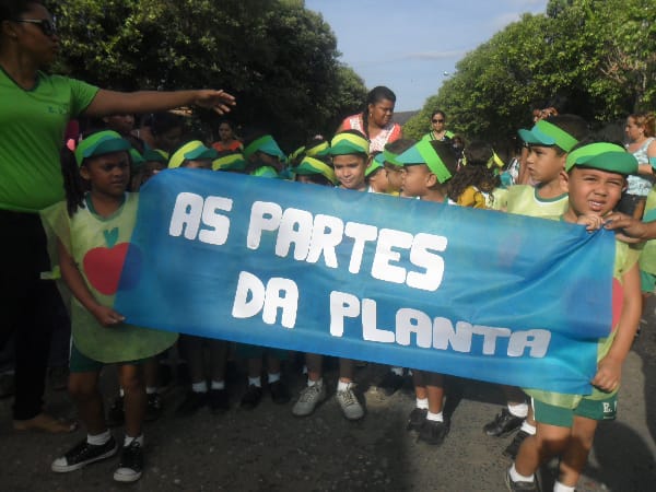 Dia da Árvore: alunos da Escola Pitágoras e do Colégio Pitágoras II participam de passeata 14 SAM_9297