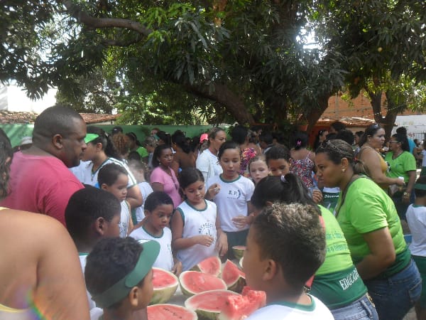 Dia da Árvore: alunos da Escola Pitágoras e do Colégio Pitágoras II participam de passeata 28 SAM_9383