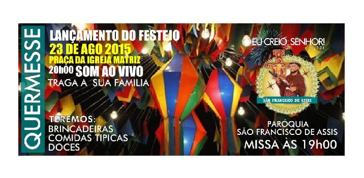 Paróquia de São Francisco do Maranhão organiza quermesse para realizar os festejos em outubro 79 quermesse