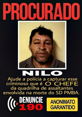 dois suspeitos - assaltante procurado