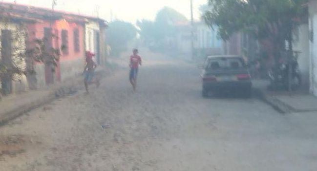 moradores do aeroporto teresina incêndio