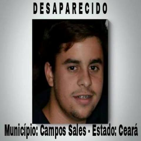rapaz desaparecido em campo sales ceará josé neto