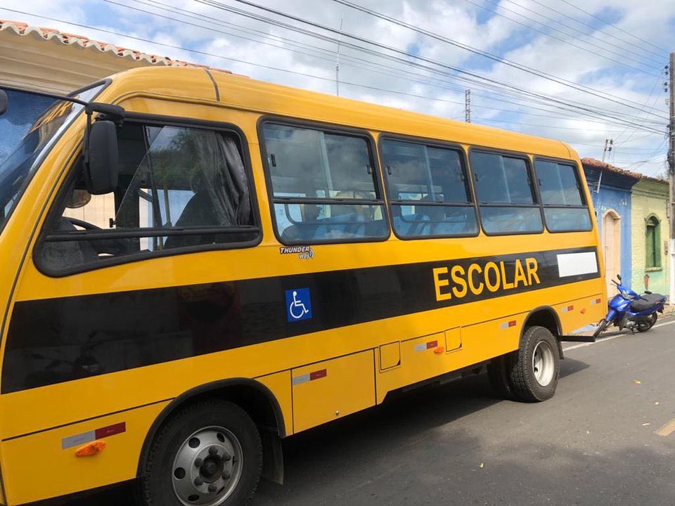 novo ônibus escolar, amarante