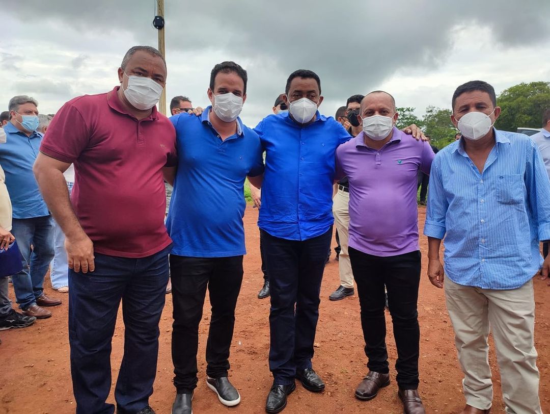 Diego Teixeira participa de encontro com Ciro Noguera e Iracema Portella em Tanque do Piauí