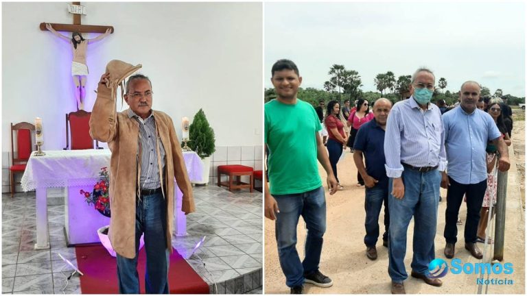Deputado Átila Lira inaugura obra e participa de Missa do Vaqueiro em Lagoa Alegre do Piauí