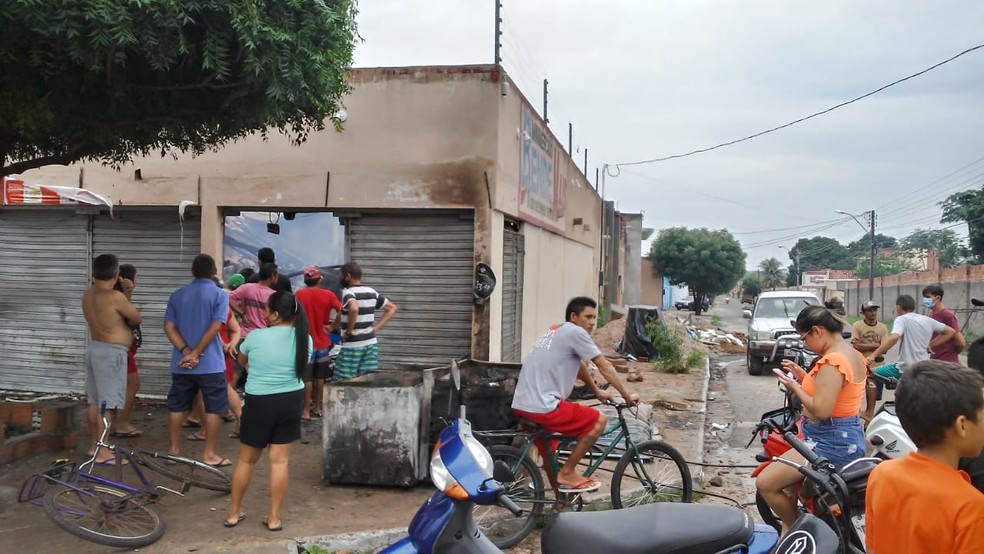 incêndio minimercado cidade de cocal
