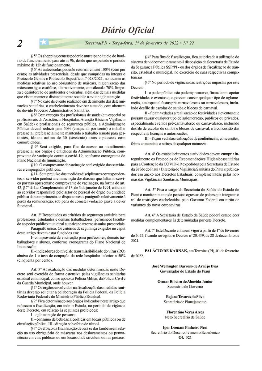 enfrentamento da Covid-19