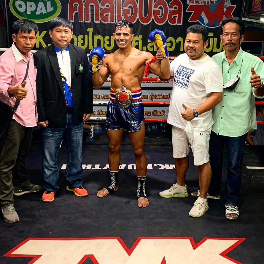 Atleta maranhense carreira TVK Muaythai Bangkok