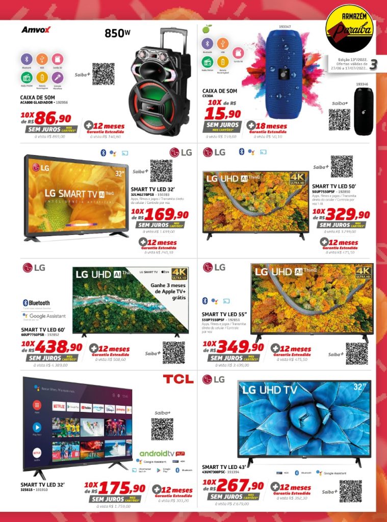 Venha participar do festão de ofertas do Aniversário Paraíba, em Amarante 12 WhatsApp Image 2022 06 27 at 07.55.22