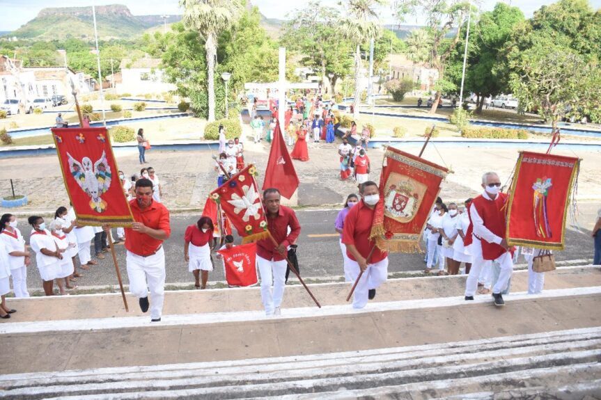 TV Meio Norte visita Amarante para reportagem sobre a Festa do Divino 2023