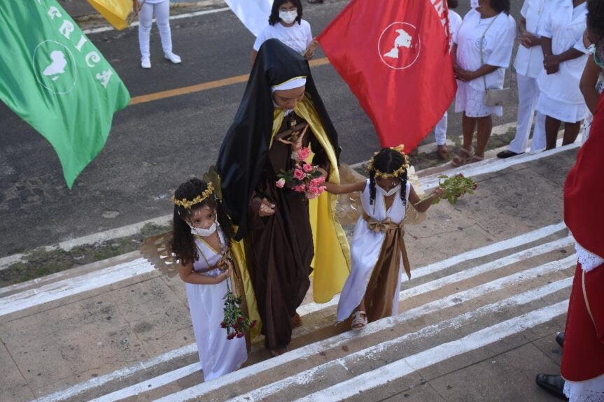 TV Meio Norte visita Amarante para reportagem sobre a Festa do Divino 2023