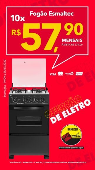 Em Amarante, começa hoje o ofertão de eletro do Armazém Paraíba; confira! 3 WhatsApp Image 2022 09 19 at 09.10.06 1