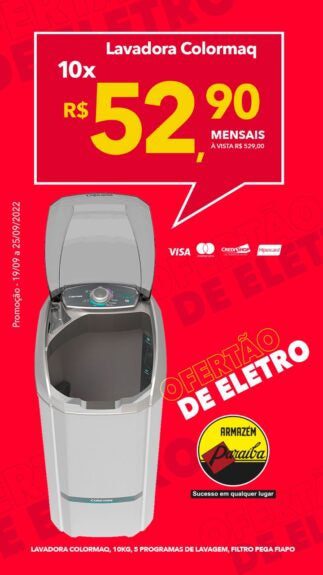 Em Amarante, começa hoje o ofertão de eletro do Armazém Paraíba; confira! 4 WhatsApp Image 2022 09 19 at 09.10.06