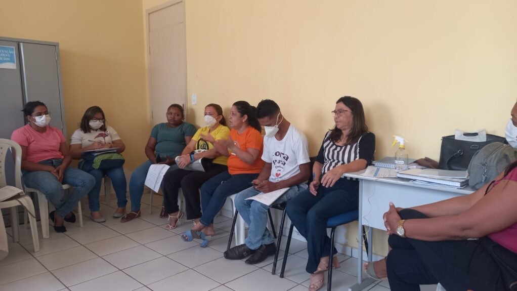 Rodas de conversa: Saúde de Amarante apresenta indicadores do Previne Brasil em reunião com equipes