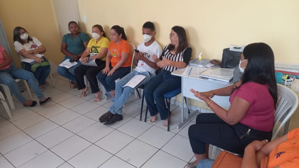Rodas de conversa: Saúde de Amarante apresenta indicadores do Previne Brasil em reunião com equipes