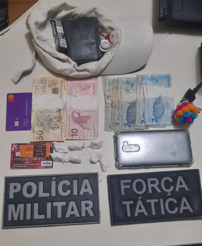 Polícia prende suspeito de tráfico de drogas em Paulistana