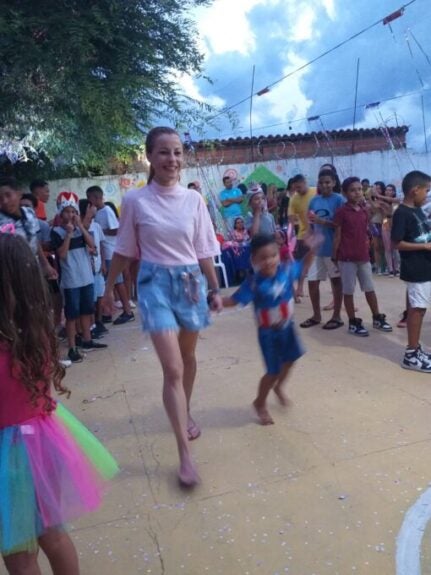 Em Amarante, pequenos foliões fazem a animação no Carnaval do Grupo Pitágoras