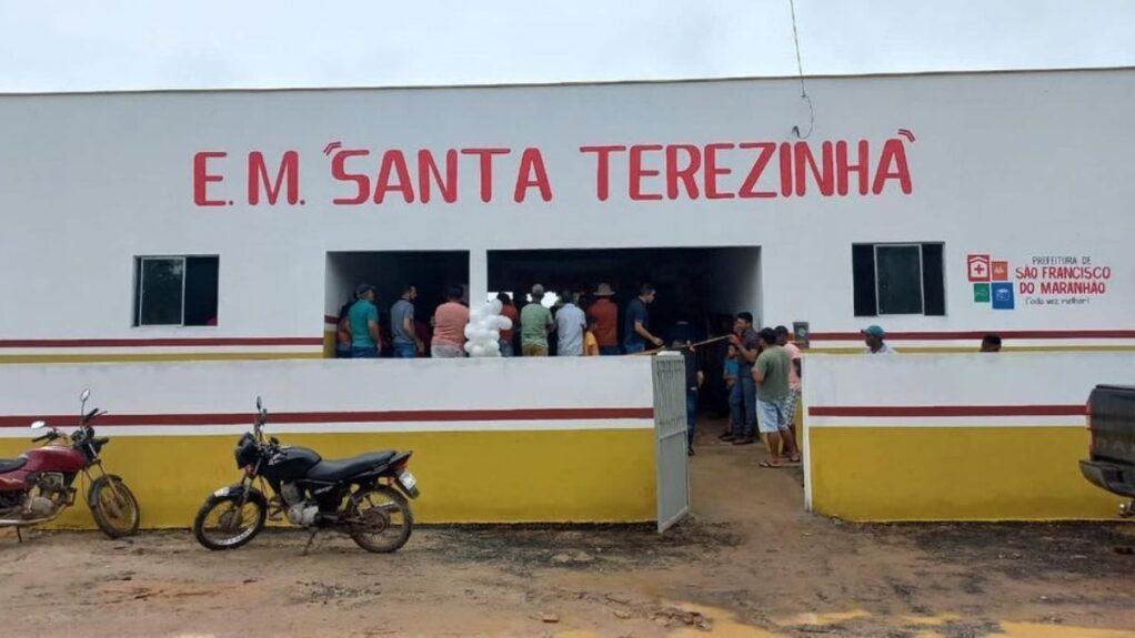 Prefeitura de São Francisco do Maranhão inaugura ampliação e reforma de escola da comunidade Taboca