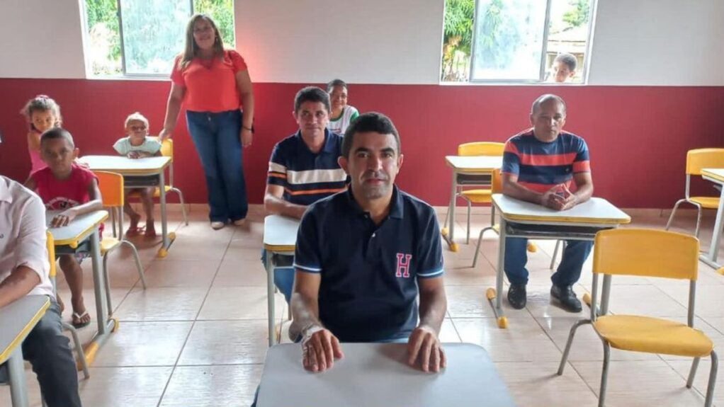 Prefeitura de São Francisco do Maranhão inaugura ampliação e reforma de escola da comunidade Taboca