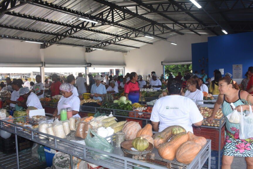 Mercado do Produtor de Amarante é inaugurado com homenagens e música ao vivo