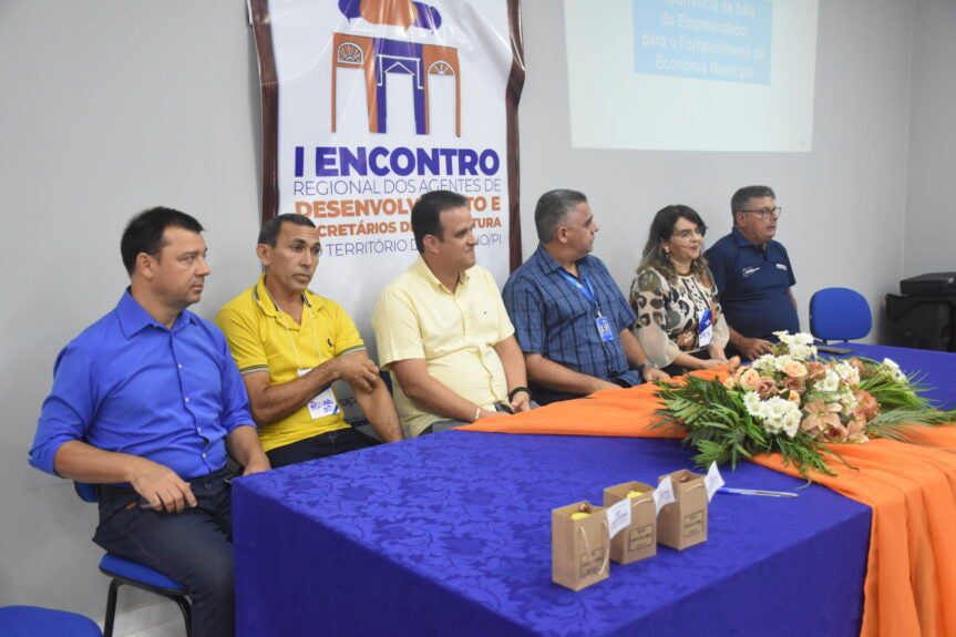 Em Amarante, Sebrae-PI realiza Encontro Regional dos Agentes de Desenvolvimento com 20 municípios