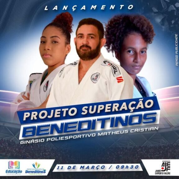 O Projeto Superação em Beneditino é resultado de uma parceria com a prefeitura, por meio da Educação Municipal, e irá atender 100 alunos.
