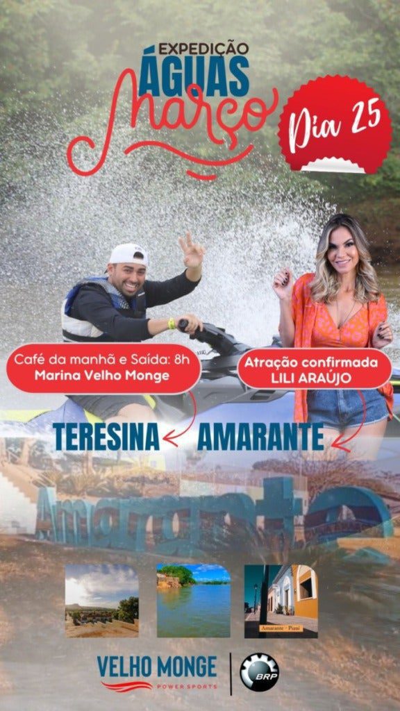 Expedição Águas de Março sairá de Teresina a Amarante com cerca de 20 embarcações pelo rio Parnaíba