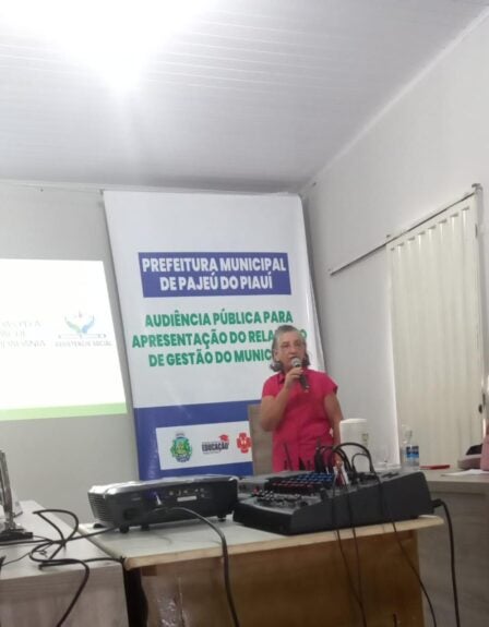 Audiência Pública: apresentação do Relatório de Gestão da Prefeitura de Pajeú do Piauí