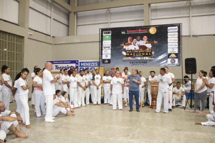Aulão de Capoeira celebra reconhecimento de Mestre Tucano como Patrimônio Vivo do Piauí