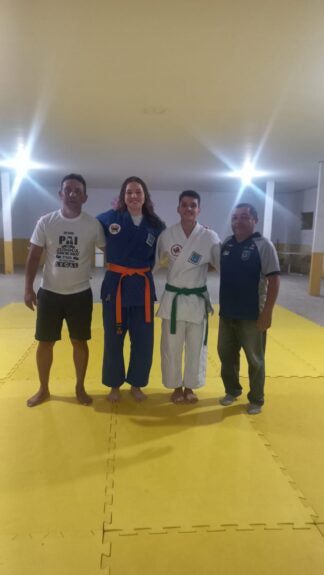 Promotoria de São Francisco do MA entrega material a alunos do projeto Judocas do Amanhã
