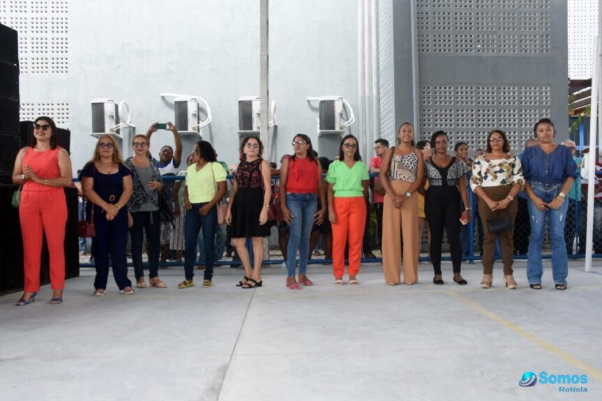 Diego Teixeira assina ordem de serviço para construção da nova escola Tia Suzana, no Escalvado