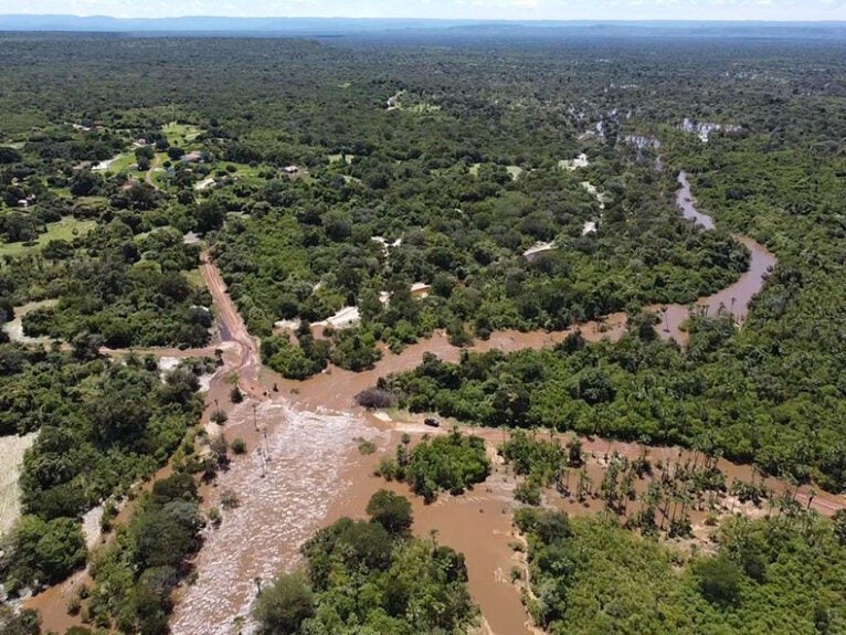 Cerca de 300 famílias continuam isoladas em cidade do Piauí após elevação do rio Parnaíba