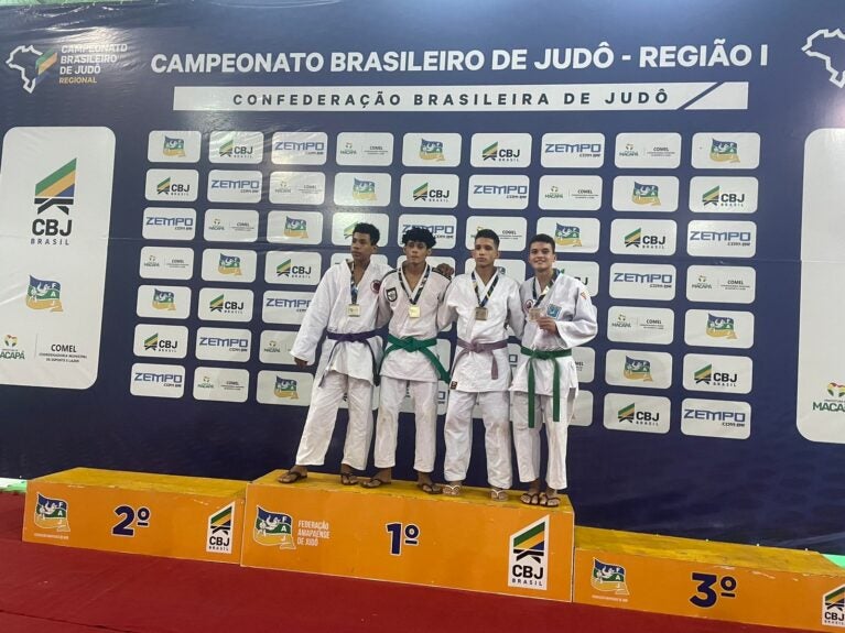 Atletas franciscoenses conquistam prata e bronze em campeonato de Judô no Amapá