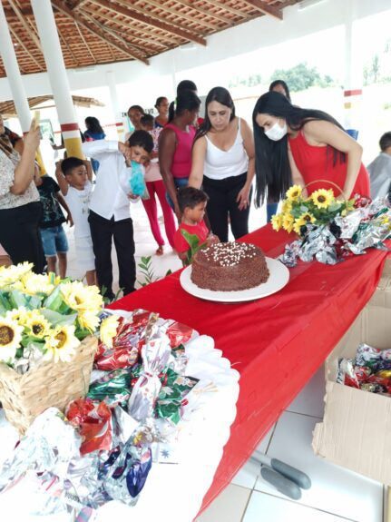 Em São Francisco do MA, escola da Tapera celebra a Páscoa com apresentações de alunos e palestra educativa
