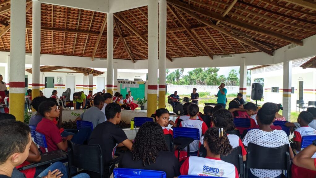 Em São Francisco do MA, escola da Tapera celebra a Páscoa com apresentações de alunos e palestra educativa