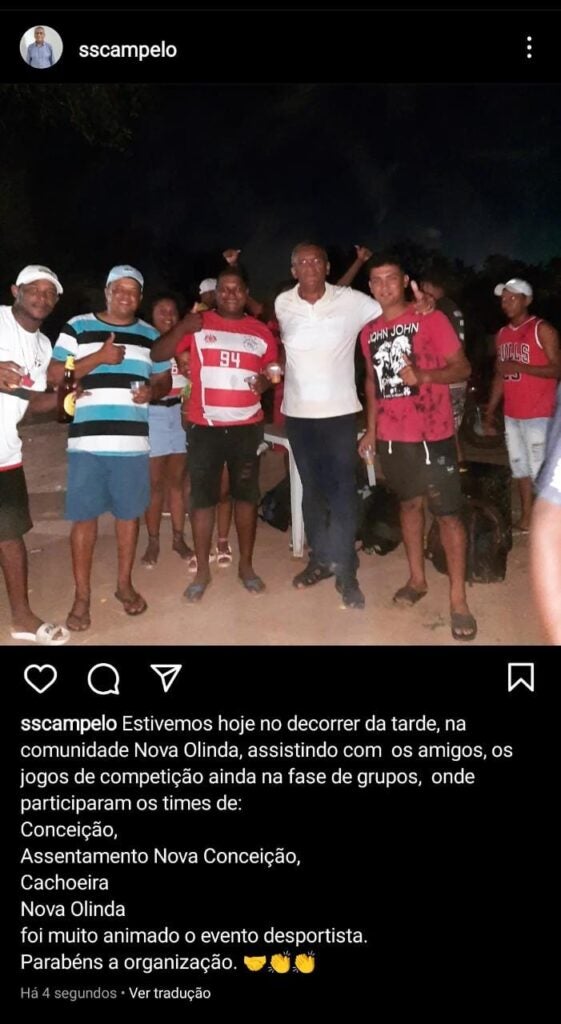 Vereador Sebastião Campelo promove diálogo com moradores em comunidades rurais de Amarante
