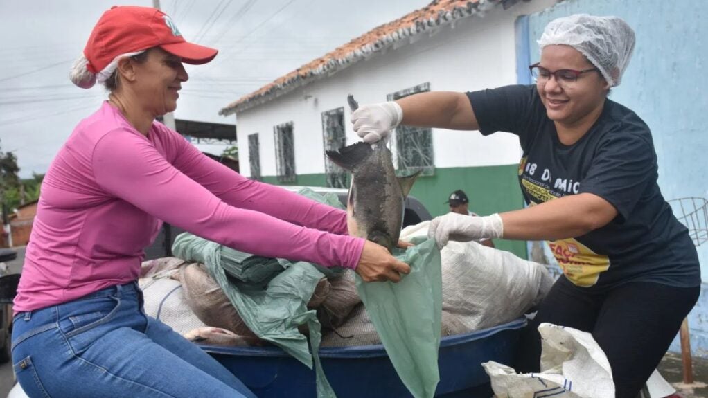 Prefeitura de Amarante faz distribuição de peixes e cestas básicas na Semana Santa 4 doacao de peixes e cestas basicas em amarante