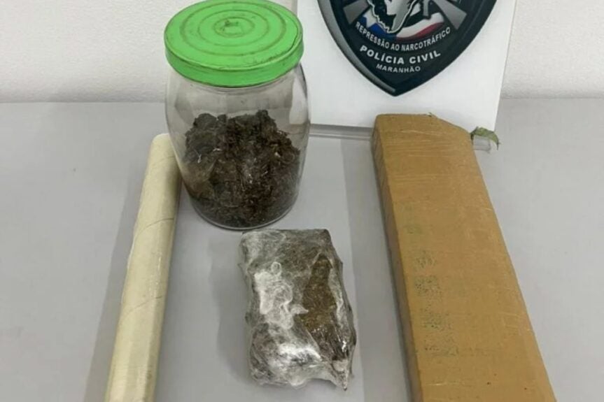 droga apreendida em imovel abandonado no maranhao
