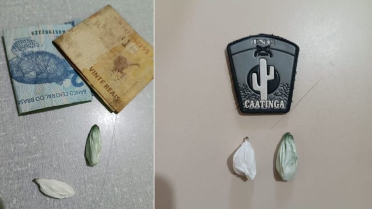 Guarnição de serviço realiza abordagem e apreende drogas em Queimada Nova