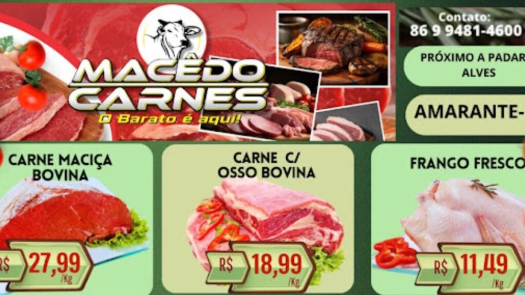 frigorifico macedo carnes em amarante