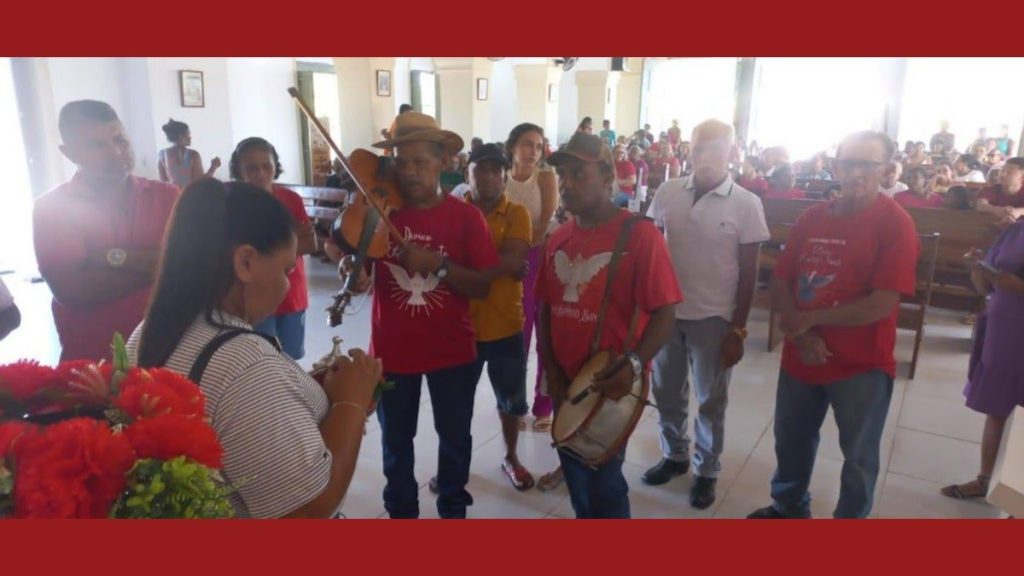 missa de encerramento da peregrinacao do divino em sao francisco do maranhao