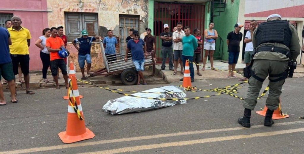 idoso morto apos enroscar pescoco em fiacao em Picos