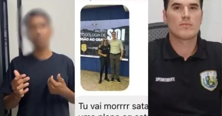 Adolescente que ameaçou delegado Zanatta no Piauí pede desculpas após mandado de busca