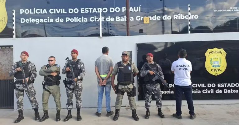 Homem é preso no Piauí suspeito de estuprar quatro sobrinhos