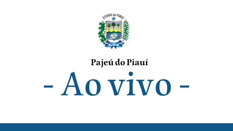 Sessão na Câmara de Vereadores de Pajeú do Piauí, ao vivo; acompanhe!
