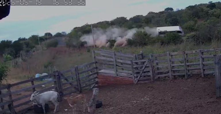 Van escolar com crianças e adolescentes perde controle e causa acidente no Piauí