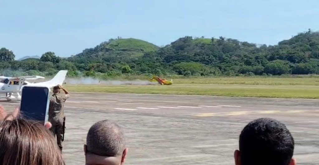 pouso forcado no rio de aneiro