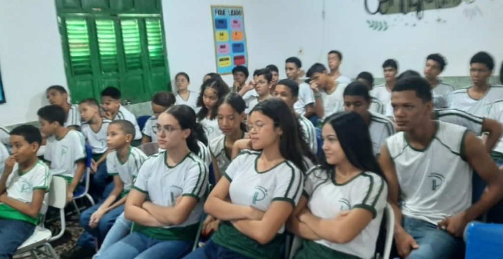 palestra sobre drogas no pitagoras ii em amarante