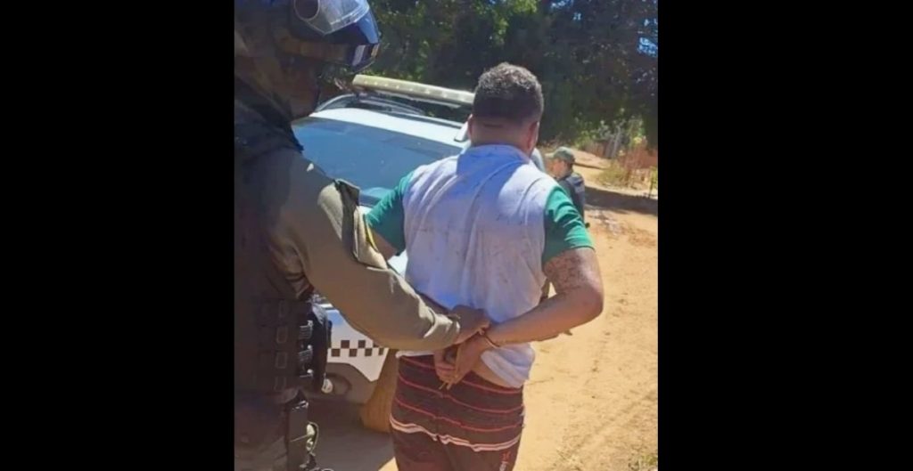 foragido capturado em regeneracao