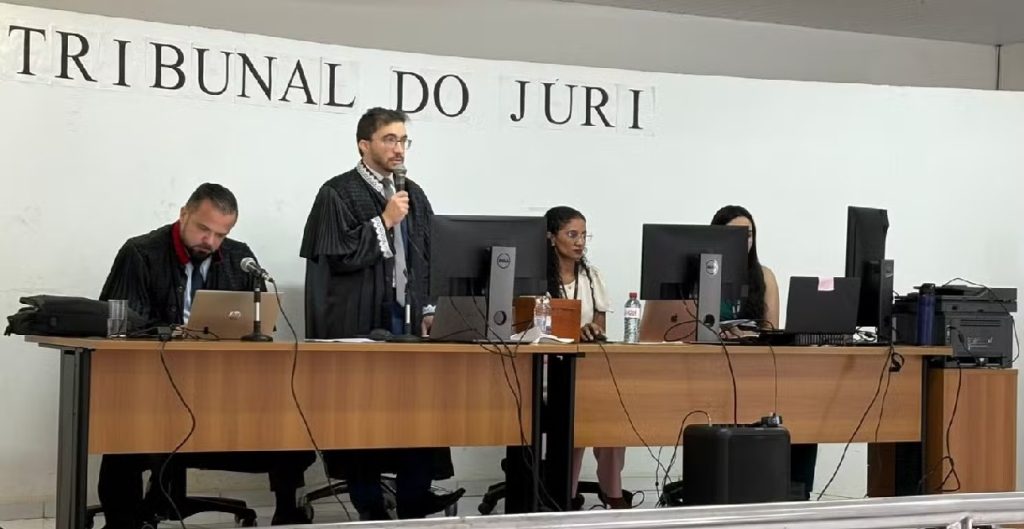 Homem condenado por feminicídio - Réu Raimundo Nonato Silva Cutrim em Olinda Nova do Maranhão.